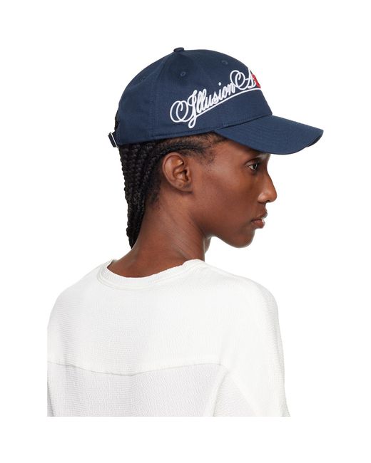 STEFAN COOKE Blue Monogram Cap