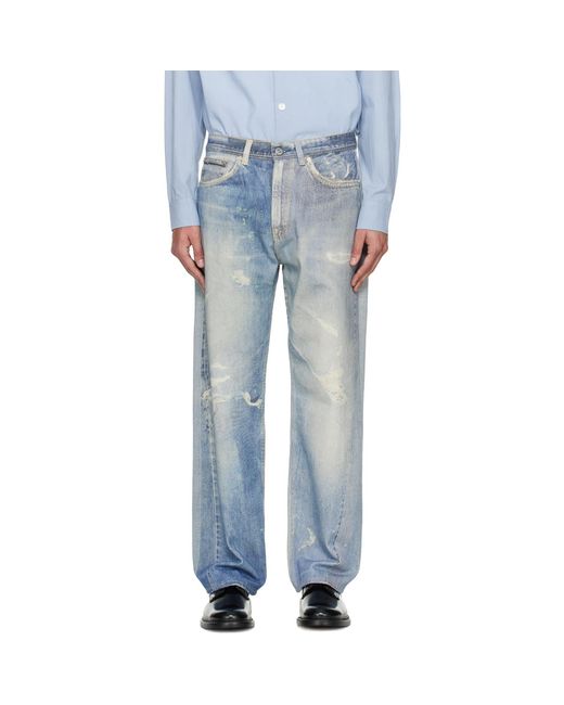 Our Legacy Blue Third Cut Jeans for men