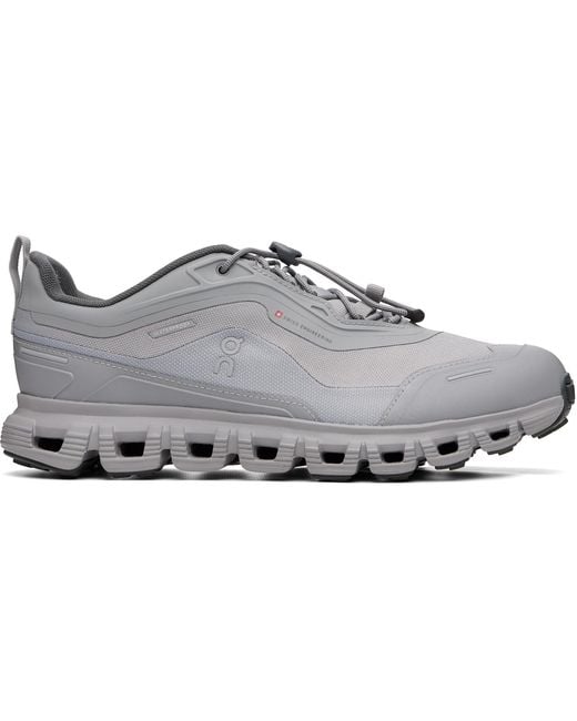 On Shoes Gray Cloud 6 Geo Waterproof Sneakers for men