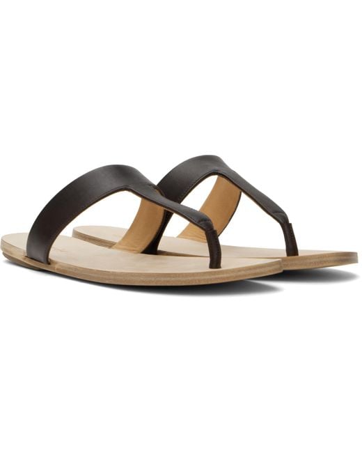 Marsèll Brown Sottile Sandals for men