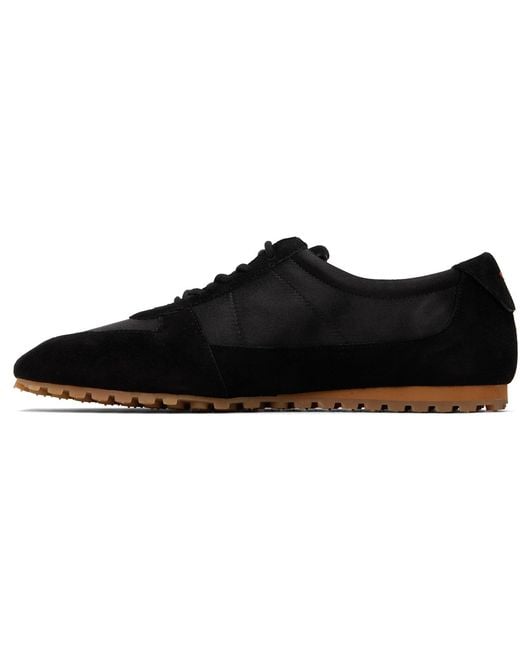 Aeyde Black Uma Slim Sneakers