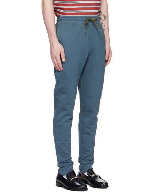 PS by Paul Smith Blue Drawstring Lounge Pants for men