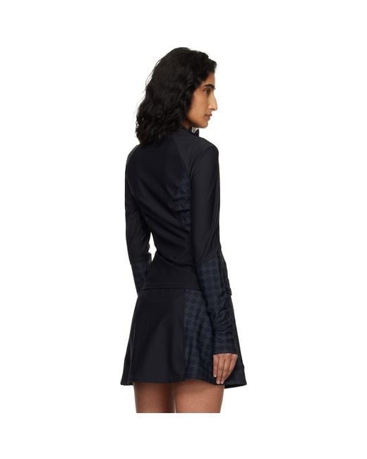 Amiri Black Ma Quad Long Sleeve T-Shirt