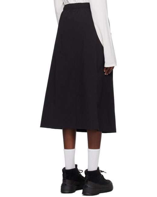 The North Face ブラック North Dome Wind ミディアムスカート Black