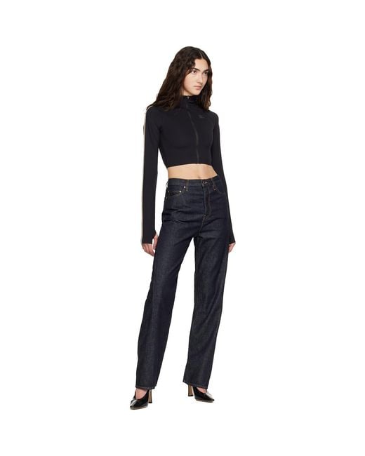 Burberry Black Astrid Track Jacket