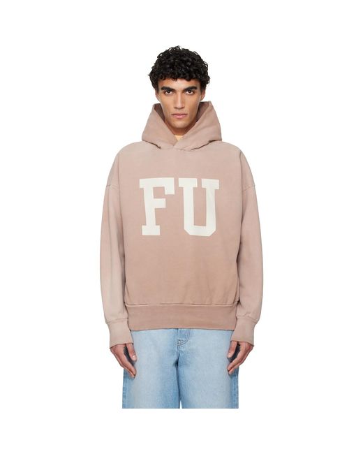 Fear Of God Blue 'Educate' Hoodie for men