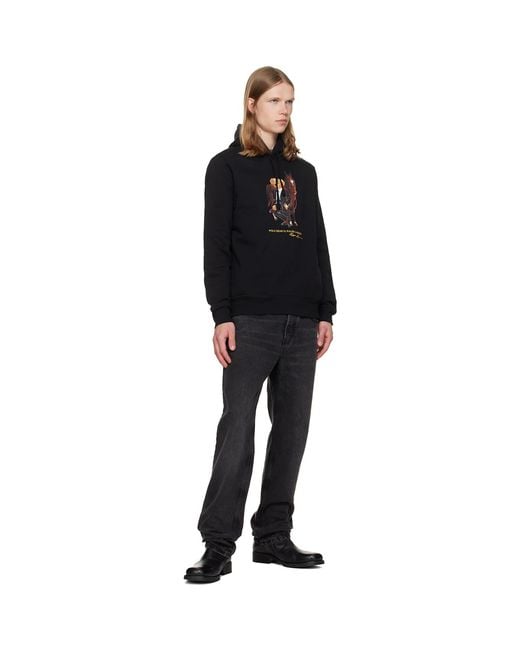 Polo Ralph Lauren Black Polo Bear & Horse Hoodie for men