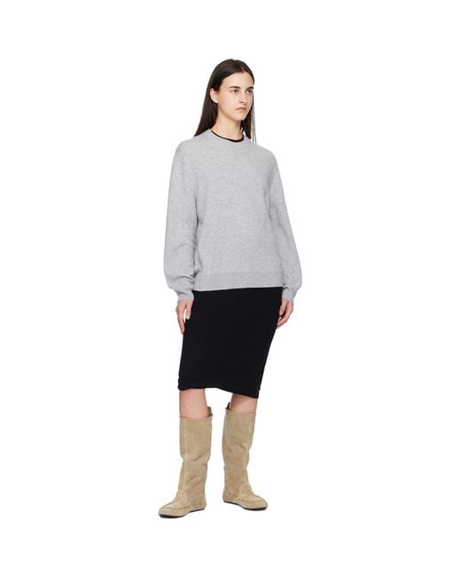 Acne Brown Slouch Saddle Tall Boots