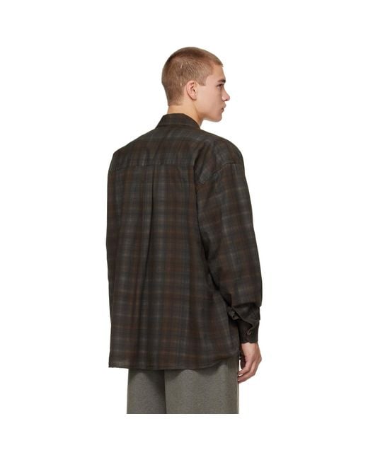 Our Legacy Black Borrowed Shirt for men