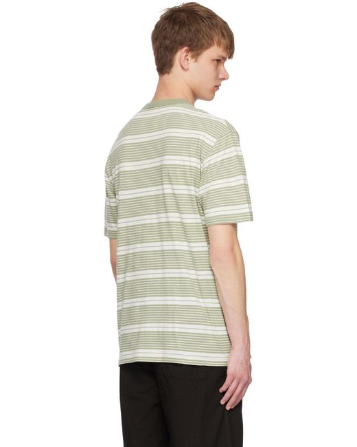 Norse Projects Natural Green Johannes T-shirt for men