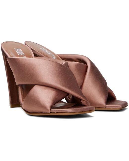 Paris Texas Dafne ヒールサンダル Black