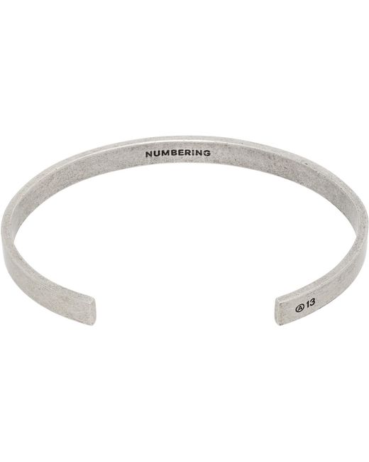 NUMBERING Metallic #5950 Bracelet for men