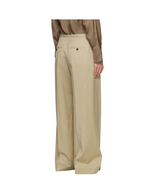 Rohe Natural Relaxed Drawstring Trousers