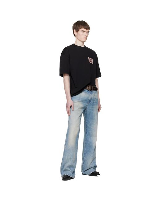 Amiri Blue Boot Cut Jeans for men