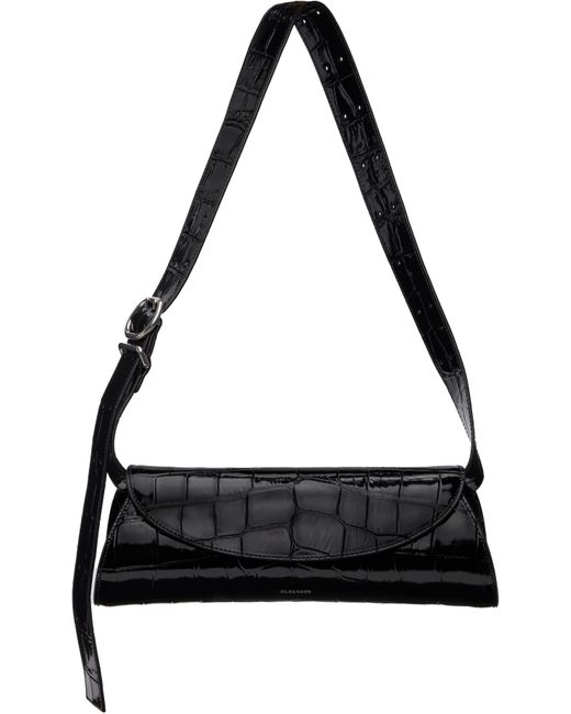 Jil Sander ブラック スモール Cannolo バッグ Black