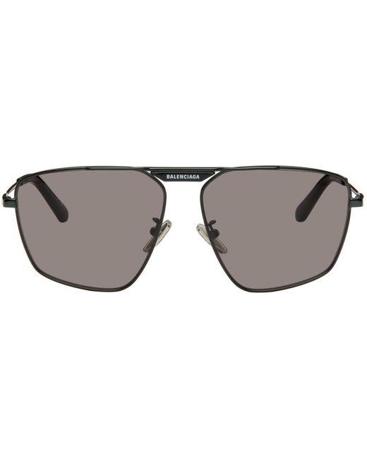 Balenciaga Black Tag 2.0 Navigator Sunglasses for men