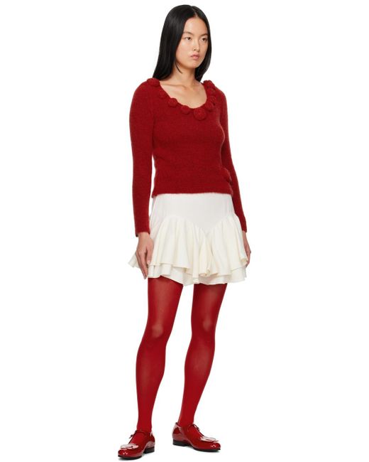 TACH Red Saba Sweater