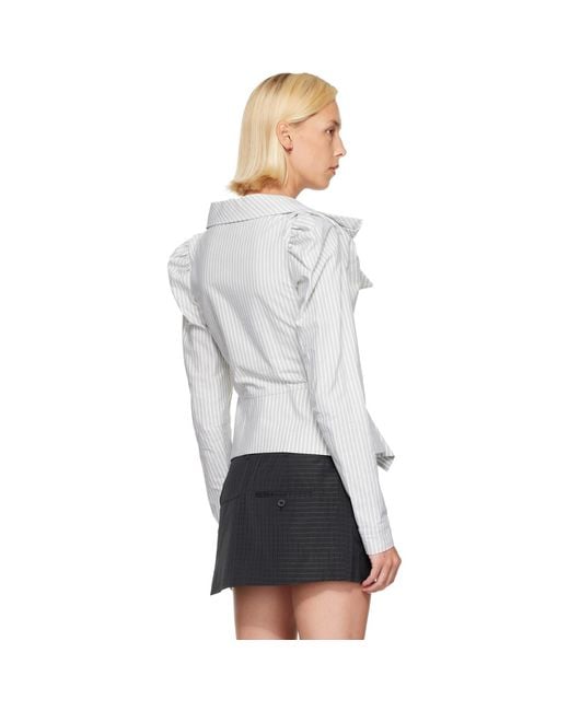 Vivienne Westwood Gray Monday Blouse