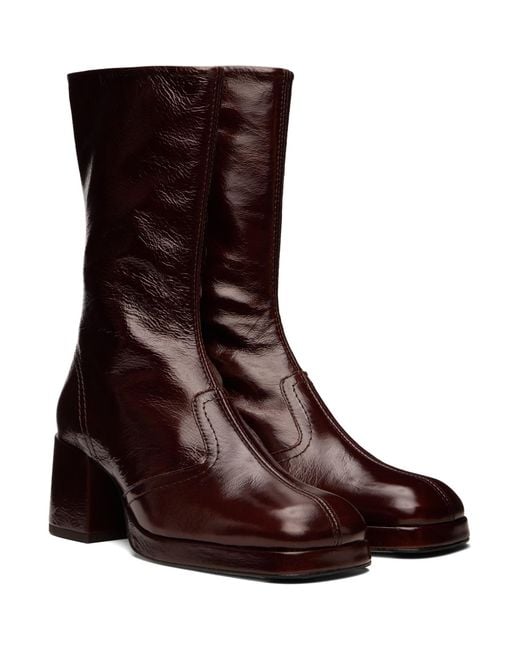 Miista Brown Cass Boots