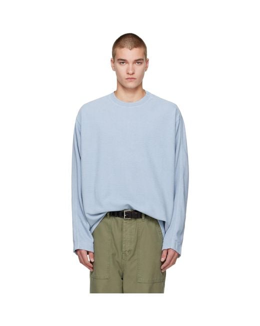 Pull Molletonné De Travail Bleu Casey Casey pour homme en coloris Blue