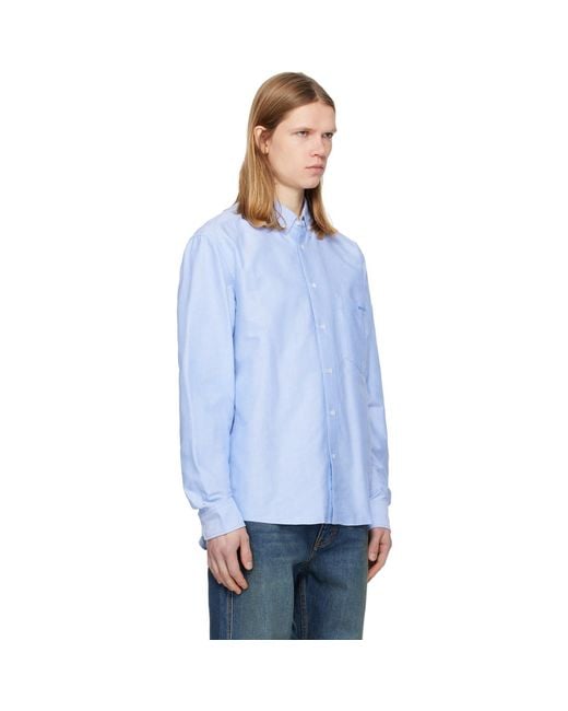 Isabel Marant Blue Jasolo Shirt for men