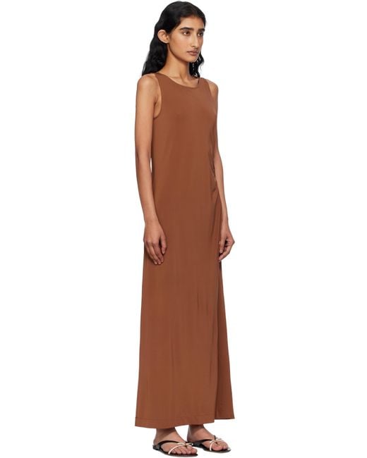 Max Mara Black Caro Maxi Dress