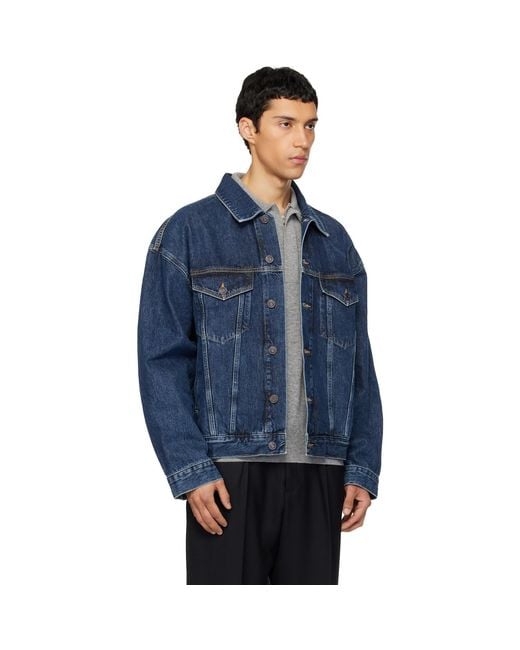 Agolde Blue Stefano Denim Jacket for men