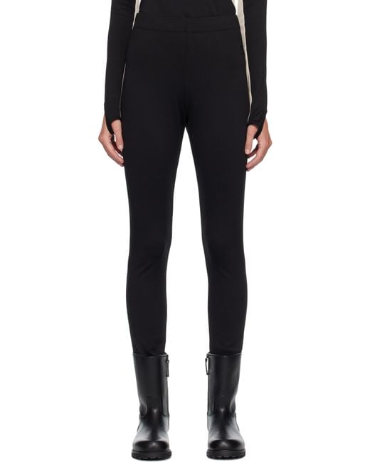 Moncler Black Polartec Leggings