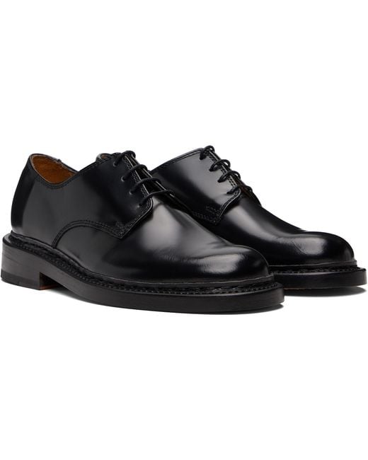 Our Legacy Black Uniform Parade Derbys for men