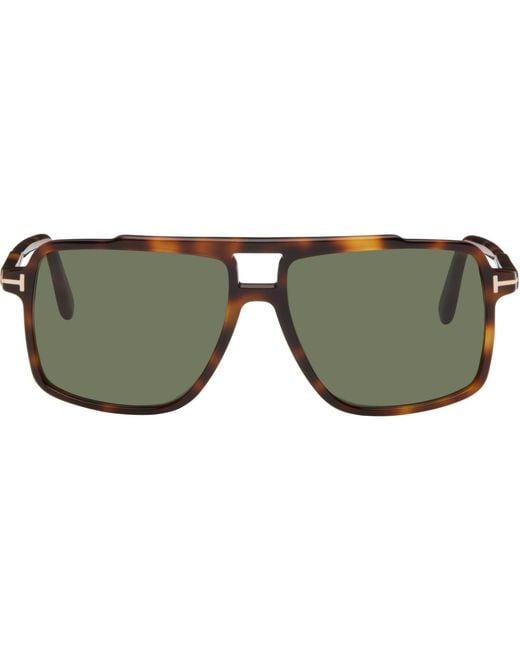 Tom Ford Green Kemp Sunglasses for men