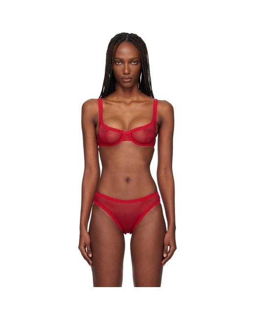 Fruity Booty Red Moss Bra