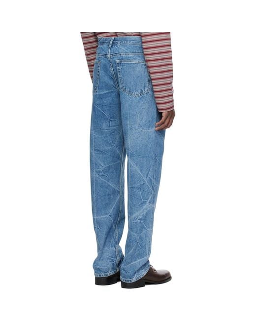 MMIC Blue Roadie Jeans for men
