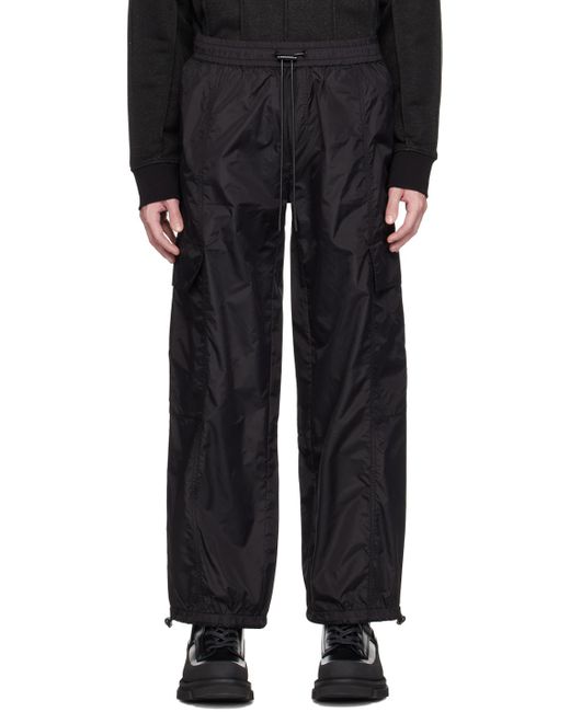 RTA Black Orion Cargo Pants for men