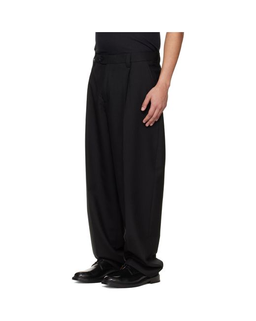 mfpen Black Service Trousers for men