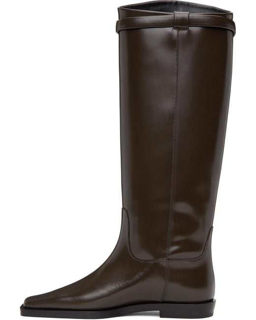 Totême  Toteme Brown 'the Riding' Boots