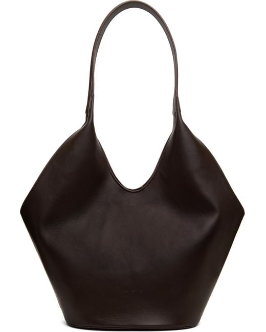 Aesther Ekme ブラウン Phantom バケット トートバッグ Black