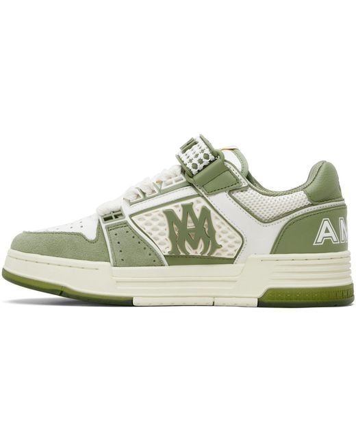 Amiri Black Khaki & Ma Skyline Sneakers for men