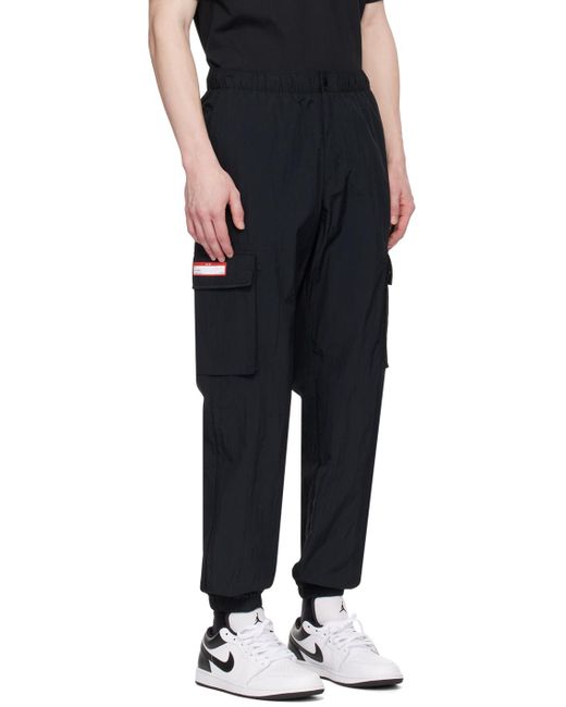 Nike Black Jordan Flight Mvp Cargo Pants for men