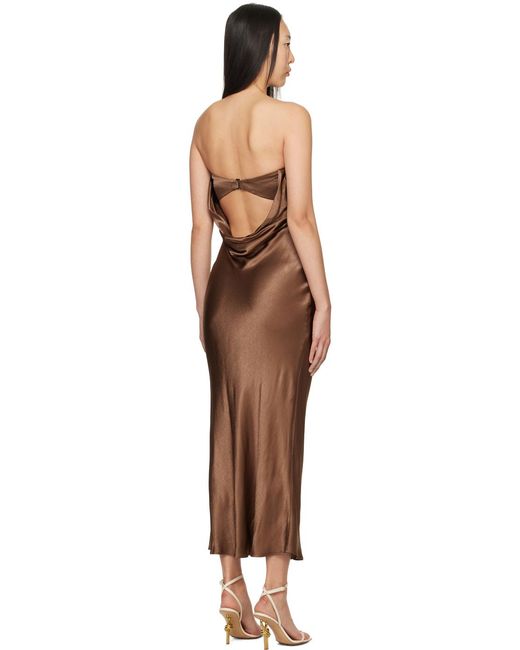 Bec & Bridge Black Moon Dance Maxi Dress