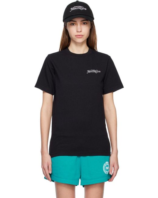 Sporty & Rich Black Rizzoli T-shirt | Lyst
