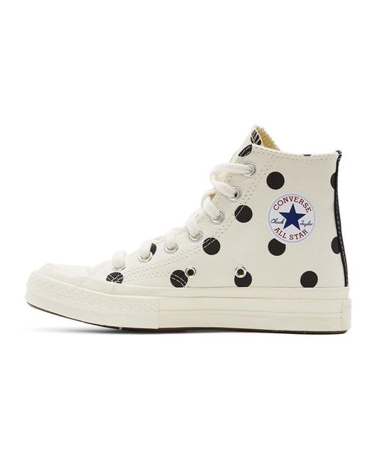 Polka dot heart converse best sale