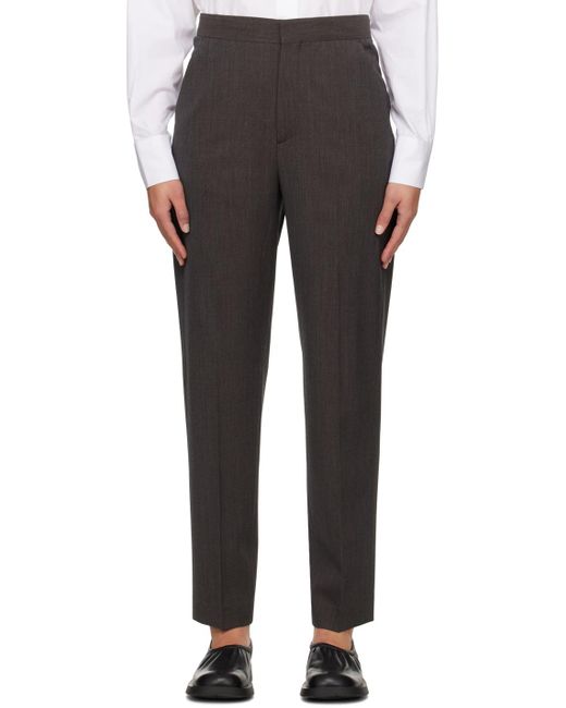 Pantalon décontracté gris Filippa K en coloris Black