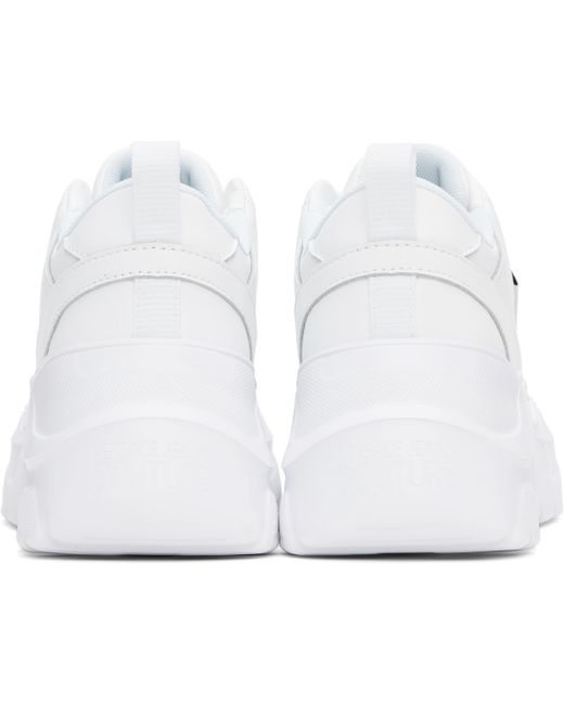 Baskets Speedtrack Blanches Versace Jeans Couture en coloris Black