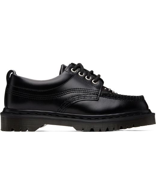 Dr. Martens Black Lowell Stud Derbys