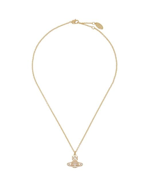 Vivienne Westwood Metallic Carmela Bas Relief Pendant Necklace for men