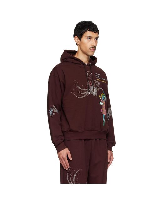 Chopova Lowena Red Feelings Awe Hoodie for men