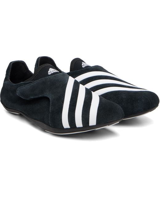 Adidas Originals Black Pharrell Williams Edition Vario Flat Earther Sneakers for men