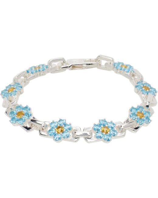Hatton Labs Black Daisy Bracelet for men