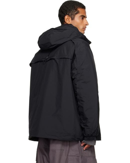 メンズ Y-3 ブラック Gore-Tex パデッド ジャケット ブルー | Lyst