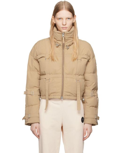 Canada Goose Tan Rokh Edition Down Jacket in Natural | Lyst